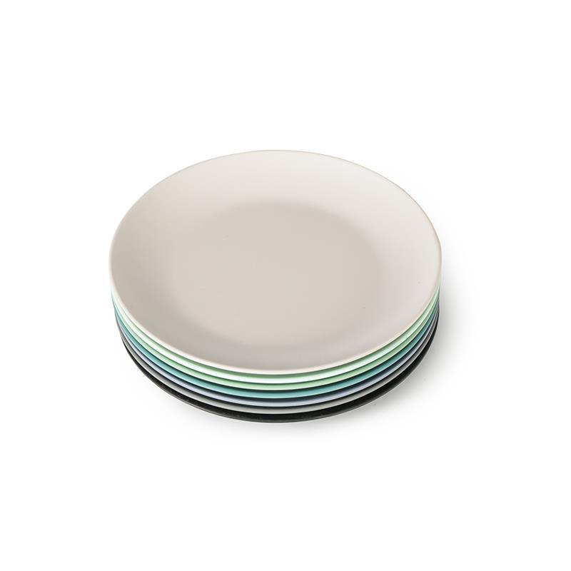 Nordic ins melamine tableware round buffet fast food cover rice plate Restaurant Restaurant Restaurant imitation porcelain plastic commercial dish