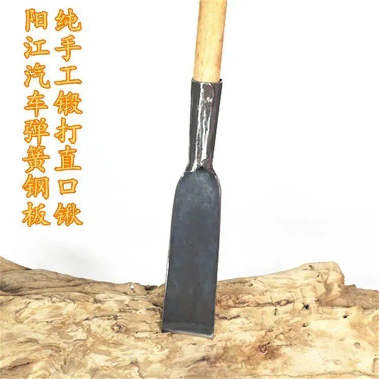 廠家直銷鍛打彈簧鋼園林樹鏟木柄挖洞鏟移植鍬挖坑鐵鍬挖鋤起苗用-特價