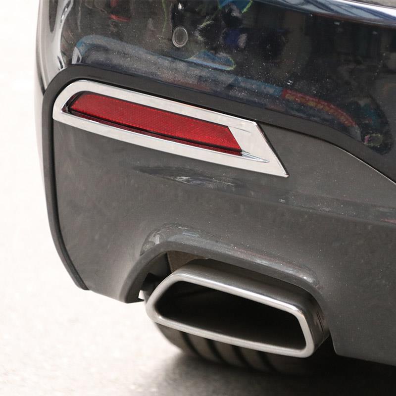 宝马5系雾灯饰条新5系后雾灯装饰条前530/525li改装5系雾灯框