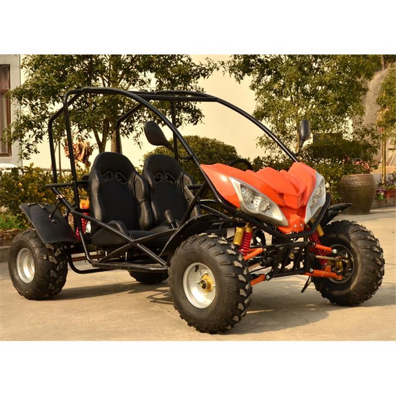 四轮卡丁车沙滩车山地越野摩托车单双人汽油电动车轴传动四驱