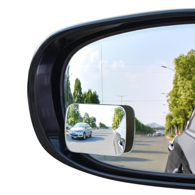 小圆镜后视镜汽车用倒车神器盲点辅助镜反光镜广角大视野防水可调