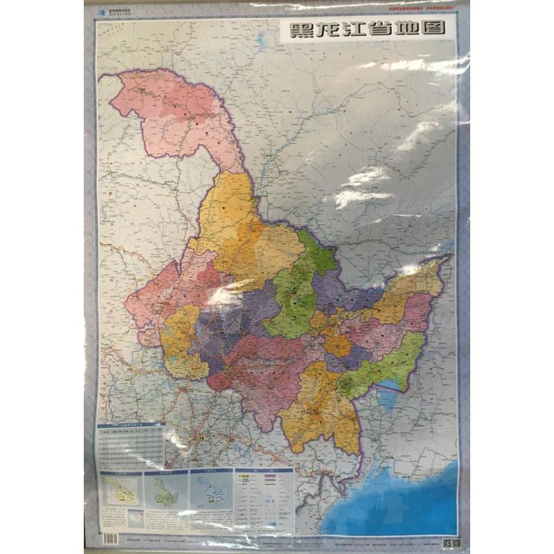 黑龙江省地图 张佩英 责任编辑 中国行政地图
