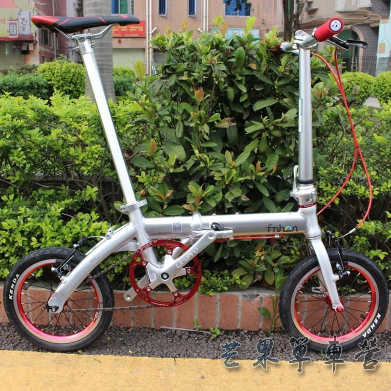 fnhon风行412折叠车便捷代步代驾折叠自行车改装整车超轻车架包邮