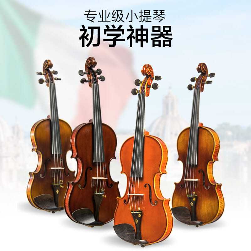 克莉丝蒂娜v05小提琴专业级考级成人儿童初学者手工学生小提琴