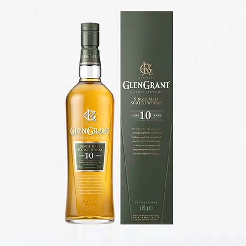 英国进口 glengrant 格兰冠12年 苏格兰单一麦芽威士忌洋酒 700ml