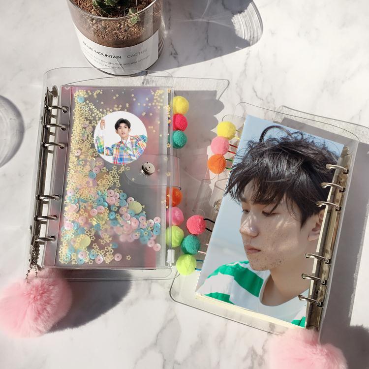 王源周边写真照片活页手账本网格内页创意diy定制应援礼物记事簿
