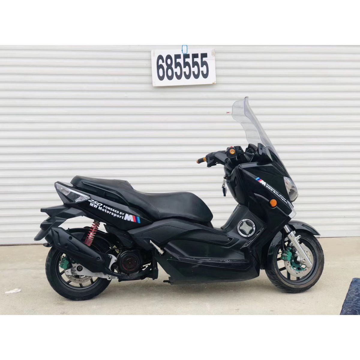 二手全新國四電噴寶馬大船250cc 馬傑斯特t3踏板巡航大綿羊摩托車