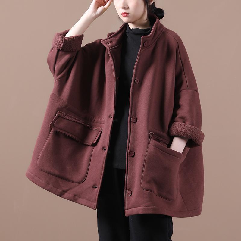 Loose large size women's clothing 200 catties plus velvet sweater cardigan winter coat plus velvet thickened cotton-padded jacket women's jacket