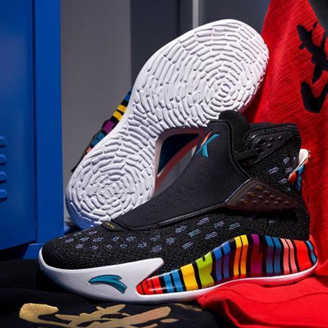 安踏kt5篮球鞋汤普森男女款水晶球高帮球鞋112011101 11941101-领券