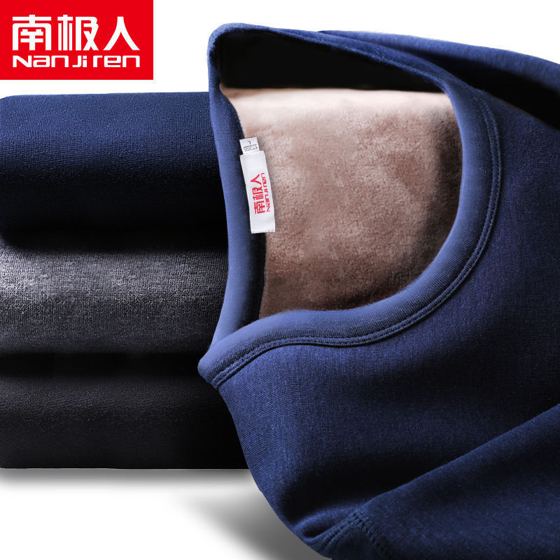 54349-【加绒加厚】南极人男士保暖内衣男冬季女加绒秋衣秋裤套装精品装-详情图