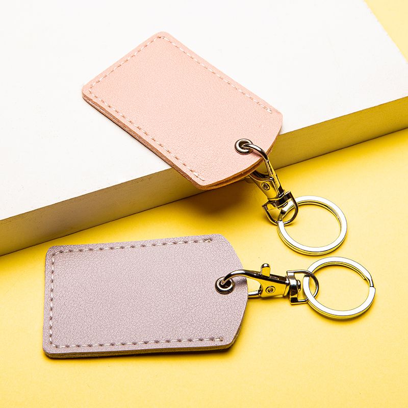 Portable key bag for men and women, Korean version, simple, fashionable, compact key bag, access control card, home key case mini