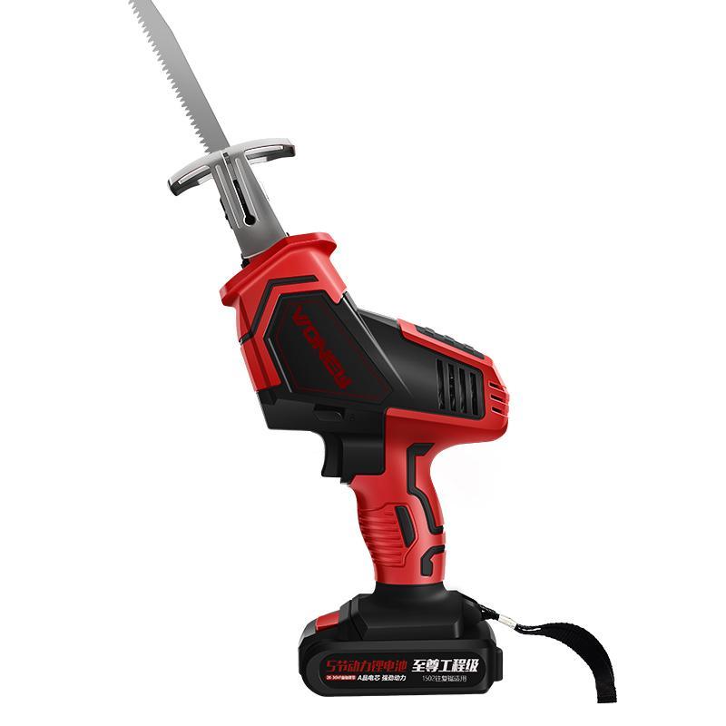 万牛往复锯锂电充电式马刀锯家用小型户外手持大功率电动伐木锯