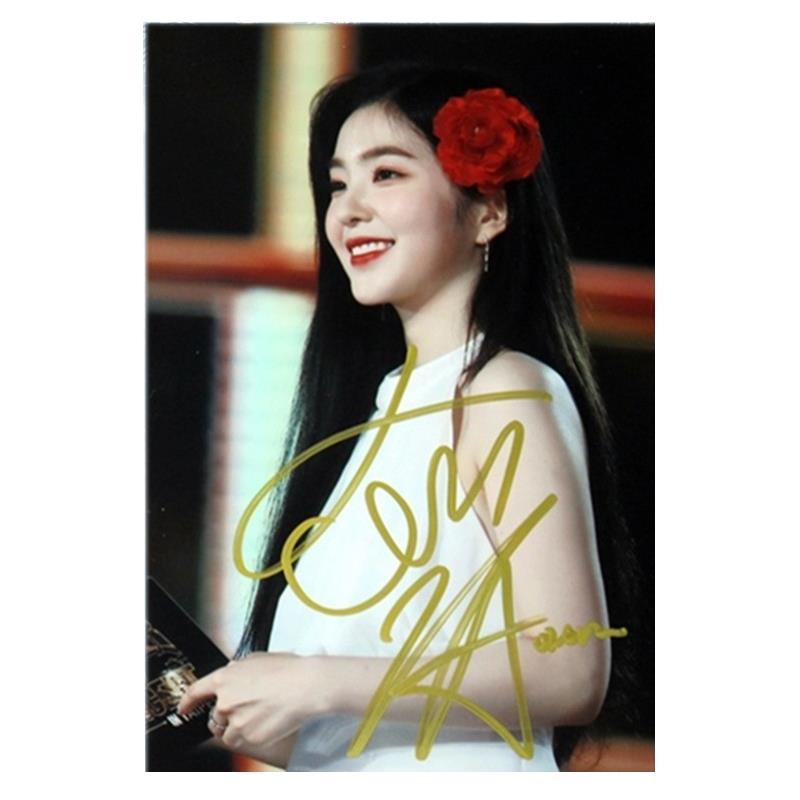 red velvet 裴珠泫 irene 亲笔签名照片 6寸宣传照 2019.4.11 01