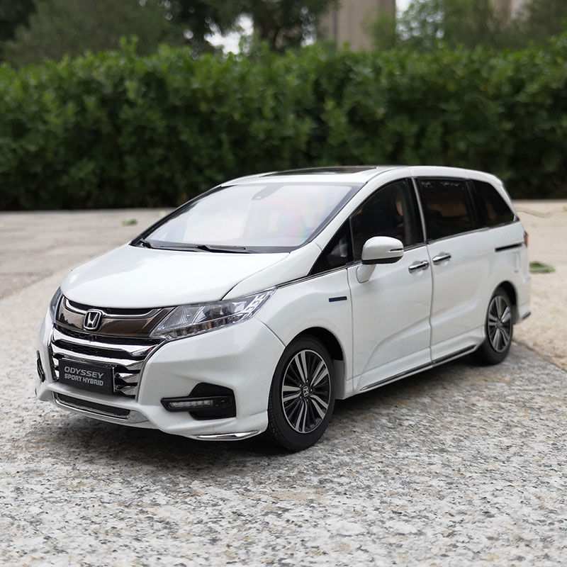 原厂仿真1:18广汽本田奥德赛odyssey混动版2019新款汽车模型收藏