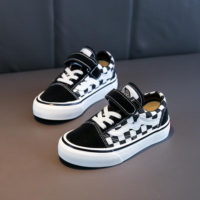 Waxbi Xiaoxing children's canvas shoes all-match boys' shoes girls' shoes spring 2022 spring new trend