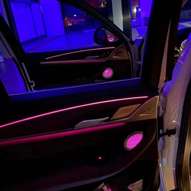 宝马三系氛围灯原厂无损改装3gtx3x51系五5系118i320li内饰升级