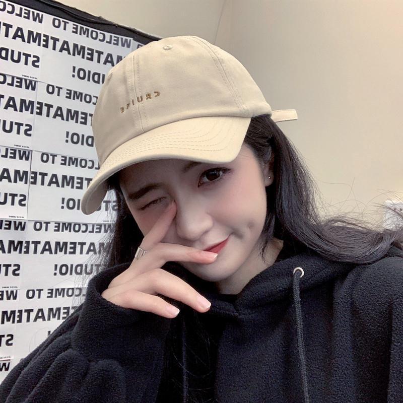 Hat girl student cap Japanese net red spring and summer baseball cap trendy Korean version of the casual all-match show face small hat
