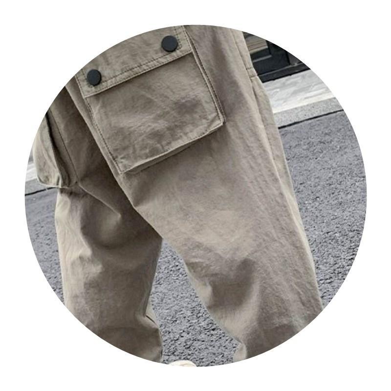 Children's wear boys' pants spring and autumn wear  new children's fashion casual overalls trendy Korean version of middle and large children's pants