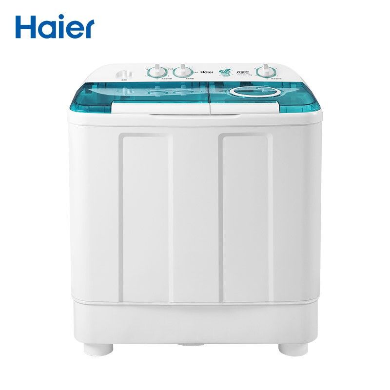 海尔(haier)12公斤半自动双缸洗衣机 超大容量 xpb120-899s