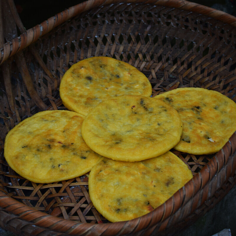 千岛湖玉米粿玉米饼 淳安特产苞芦粿粗粮杂粮早餐煎饼5个