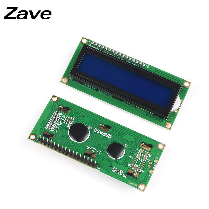 lcd1602a液晶显示屏5v焊排针iici2c模块蓝屏黄绿屏灰屏黄屏33v