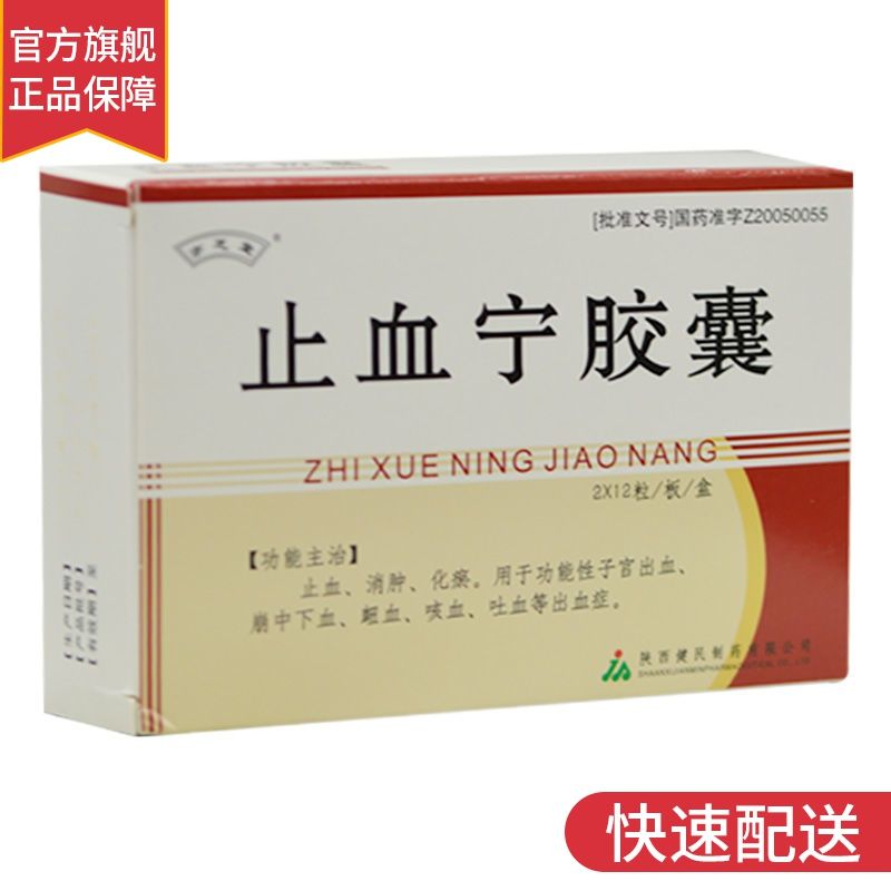 亦芝堂 止血宁胶囊 0.