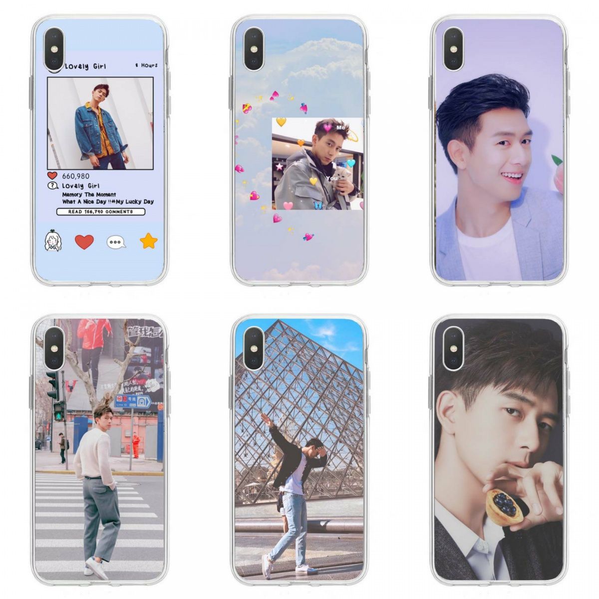 李现同款手机壳适用红米5a6a7a8ak20k30/s小米o黑鲨2/3/pro/lelo