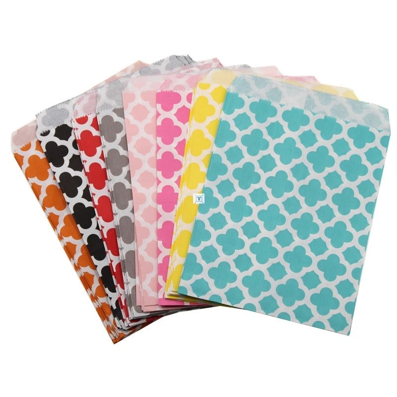 25/50/100pcs kraft paper bags candy gift bags food packaging