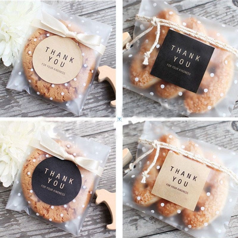108pcs packaging gift box sticker candy dragee box chocolate