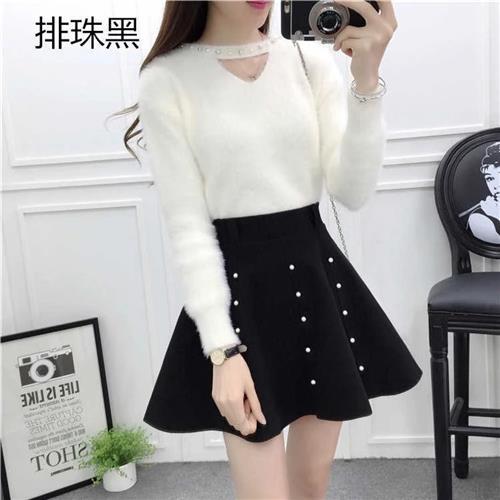 女装秋季下半身裙子群子冬蛋糕裙连衣裙大码女士衣服夏天冬季短裙