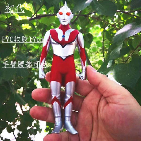 万代奥特曼玩具 17厘米 经典奥特曼系列 初代奥特曼软胶散货全新