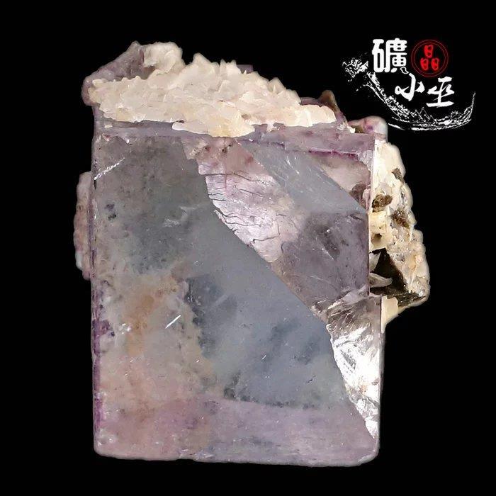 瑶岗仙萤石方解石天然矿物晶体矿石教学标本原石宝石收藏石头e53