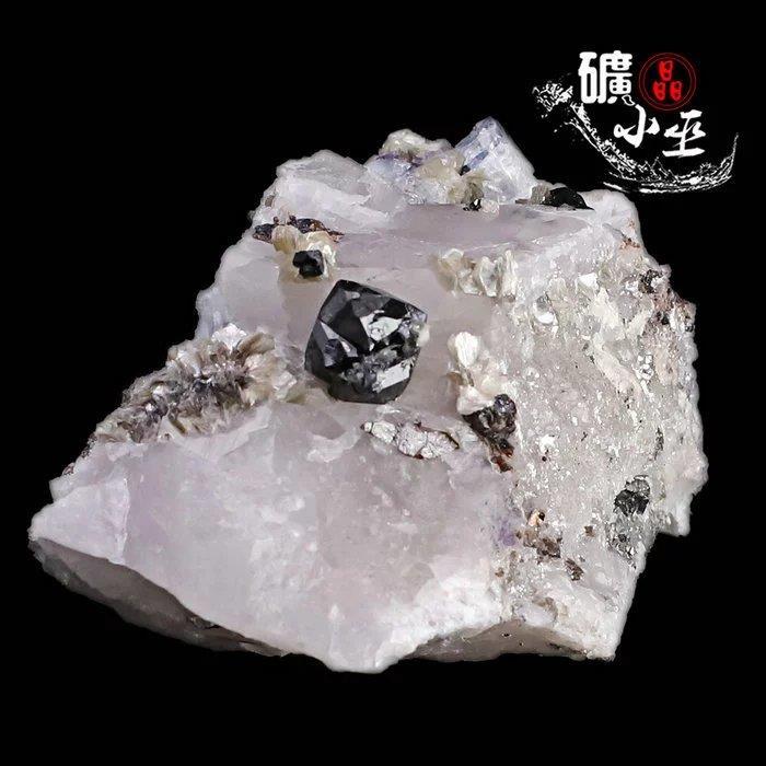 瑶岗仙水晶锡石毒砂云母天然矿物晶体矿石教学标本原石石头e70