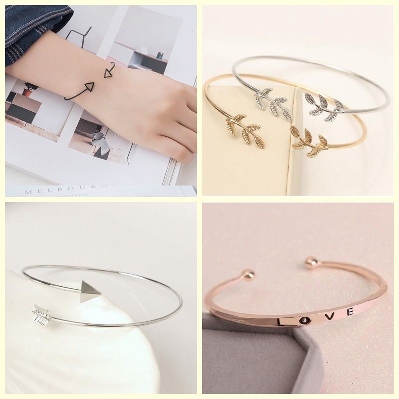 Handchain women Korean version of elegant style simple fashion all kinds of students, the best friend of the student Department personality fine opening lovers Bracelet