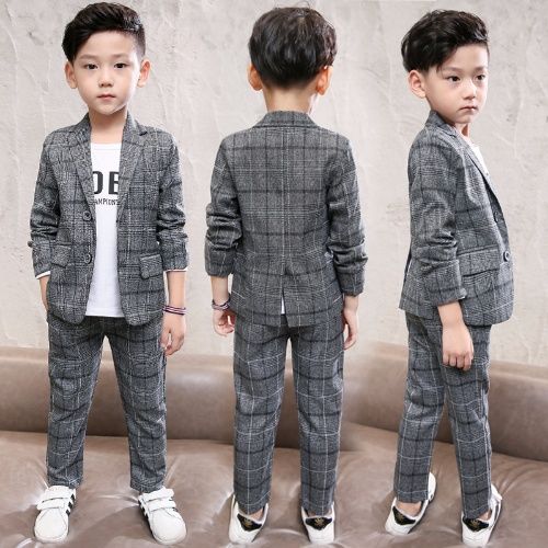 Children's wear 2020 new boys' suit autumn wear children's casual small suit boys' clothes spring and Autumn