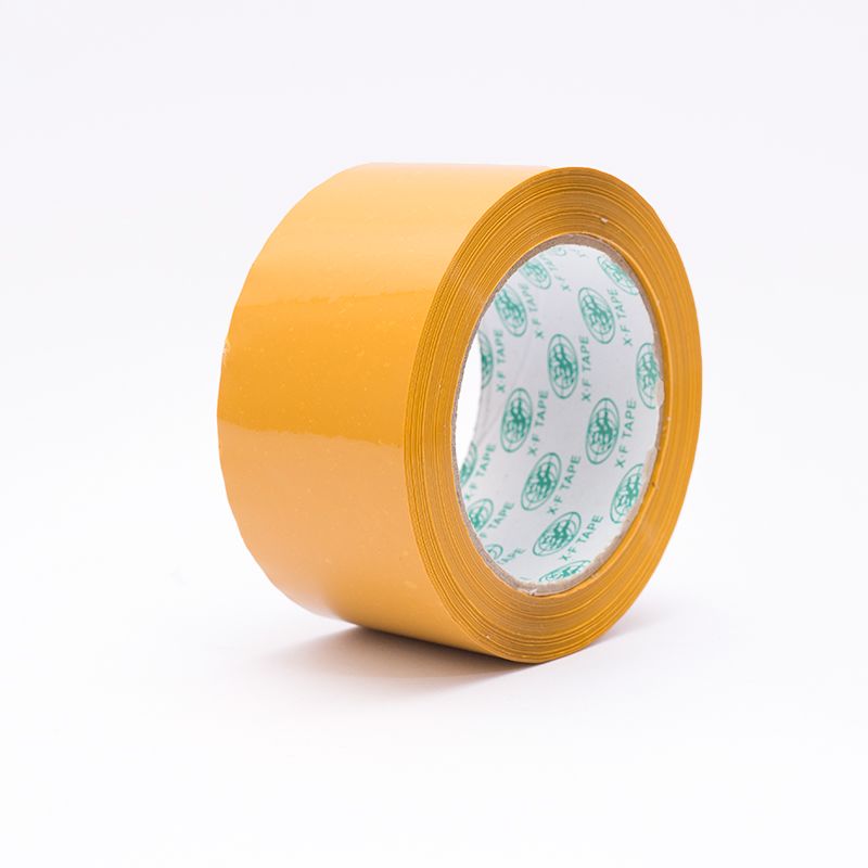 封箱打包透明胶带纸批发米黄胶布超市捆蔬菜快递封口大卷logo定制