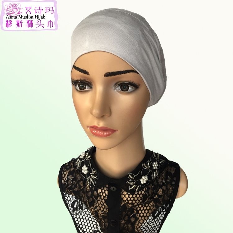 Muslim hijab accessories bottoming hat pure cotton bottoming bandage with long scarf square scarf convenient scarf hijab free shipping