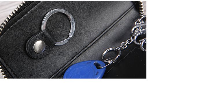 多功能钥匙包男汽车门房钥匙卡包二合一钥匙扣包腰挂锁匙包商务