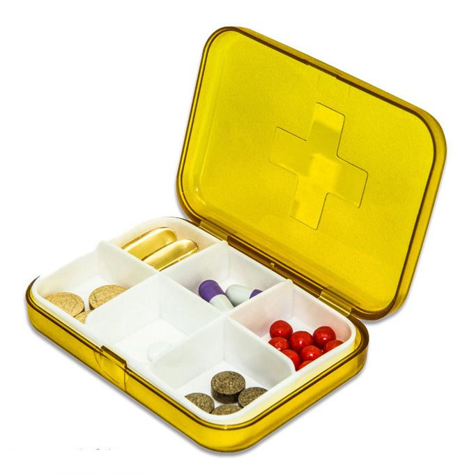 药瓶小药盒户外迷你随身便捷药筒钥匙扣药罐急救药丸瓶