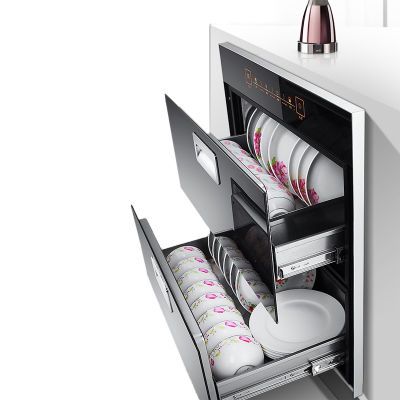 美菱消毒柜 嵌入式大容量厨房消毒柜橱柜家用镶嵌式高温碗柜100升